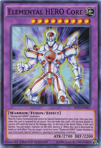 Yu-Gi-Oh Card: Elemental HERO Core