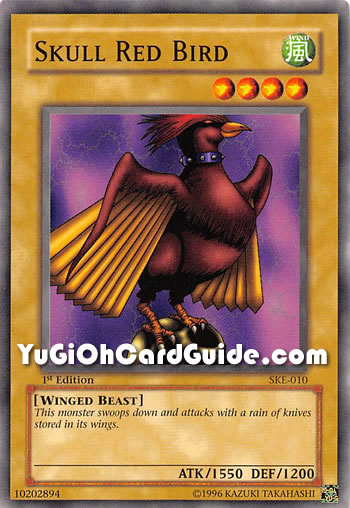 Yu-Gi-Oh Card: Skull Red Bird