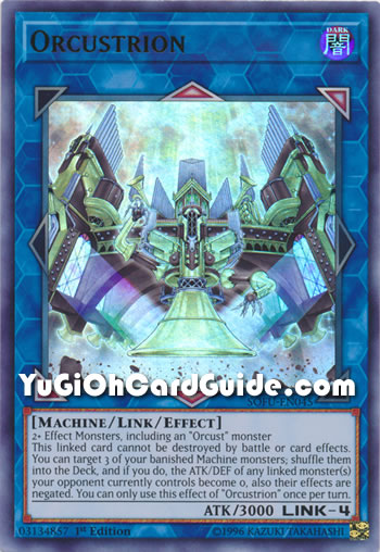 Yu-Gi-Oh Card: Orcustrion
