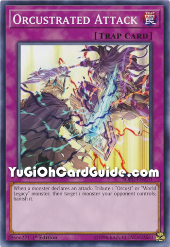 Yu-Gi-Oh Card: Orcustrated Attack