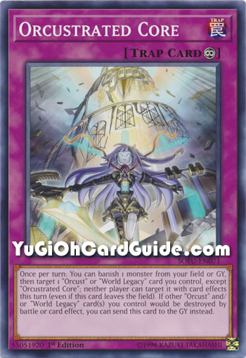 Yu-Gi-Oh Card: Orcustrated Core