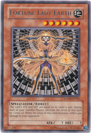 Yu-Gi-Oh Card: Fortune Lady Earth