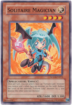 Yu-Gi-Oh Card: Solitaire Magician