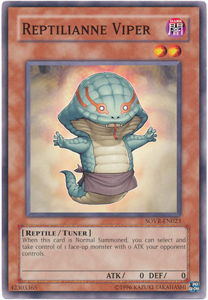 Yu-Gi-Oh Card: Reptilianne Viper