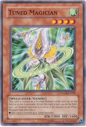 Yu-Gi-Oh Card: Tuned Magician