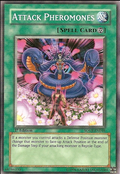 Yu-Gi-Oh Card: Attack Pheromones