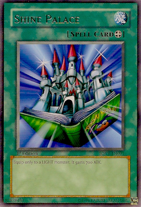 Yu-Gi-Oh Card: Shine Palace