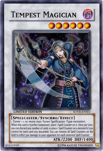 Yu-Gi-Oh Card: Tempest Magician