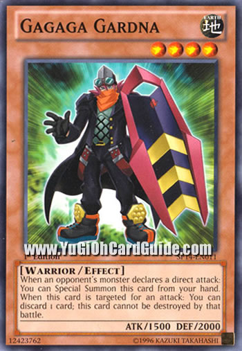 Yu-Gi-Oh Card: Gagaga Gardna