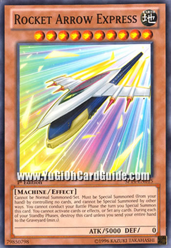 Yu-Gi-Oh Card: Rocket Arrow Express