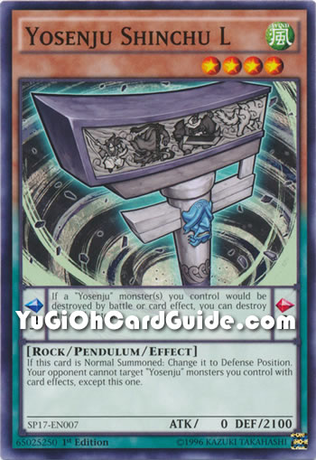 Yu-Gi-Oh Card: Yosenju Shinchu L