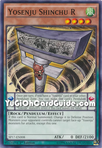 Yu-Gi-Oh Card: Yosenju Shinchu R