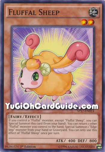 Yu-Gi-Oh Card: Fluffal Sheep