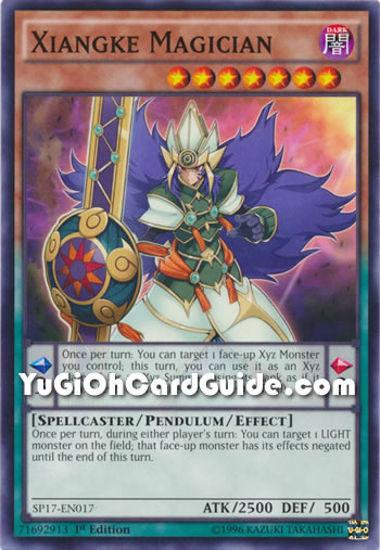 Yu-Gi-Oh Card: Xiangke Magician
