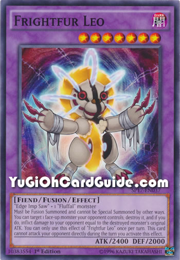 Yu-Gi-Oh Card: Frightfur Leo