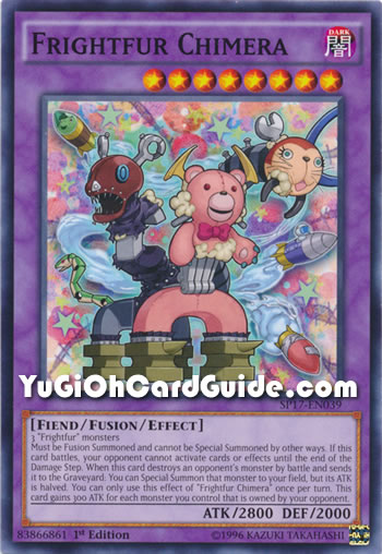 Yu-Gi-Oh Card: Frightfur Chimera
