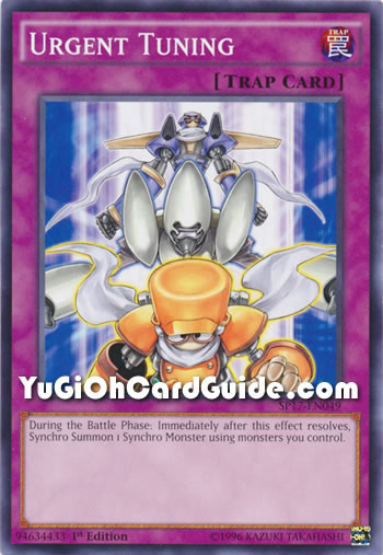 Yu-Gi-Oh Card: Urgent Tuning