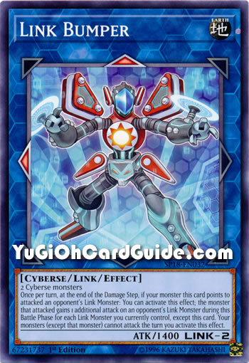 Yu-Gi-Oh Card: Link Bumper