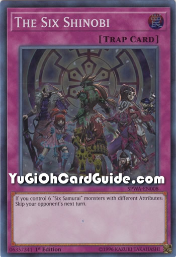 Yu-Gi-Oh Card: The Six Shinobi