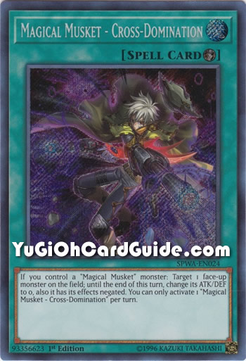 Yu-Gi-Oh Card: Magical Musket - Cross-Domination