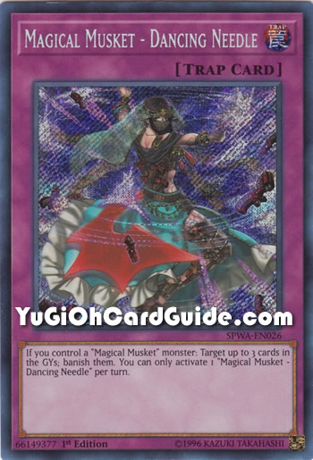 Yu-Gi-Oh Card: Magical Musket - Dancing Needle