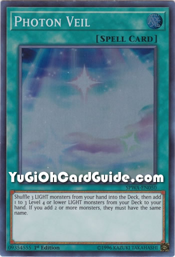 Yu-Gi-Oh Card: Photon Veil