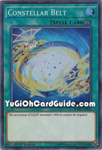 Yu-Gi-Oh Card: Constellar Belt