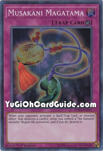 Yu-Gi-Oh Card: Musakani Magatama
