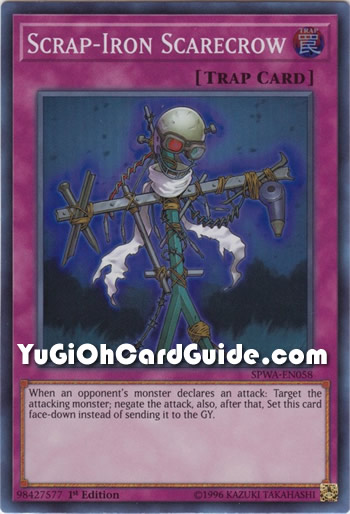 Yu-Gi-Oh Card: Scrap-Iron Scarecrow