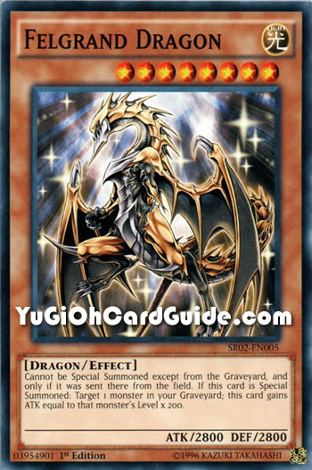 Yu-Gi-Oh Card: Felgrand Dragon