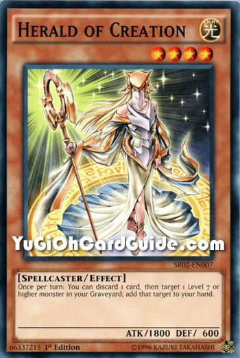 Yu-Gi-Oh Card: Herald of Creation