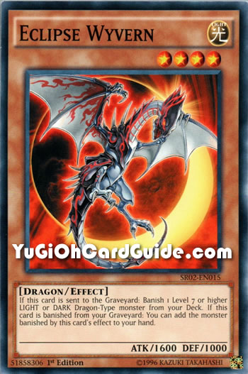 Yu-Gi-Oh Card: Eclipse Wyvern