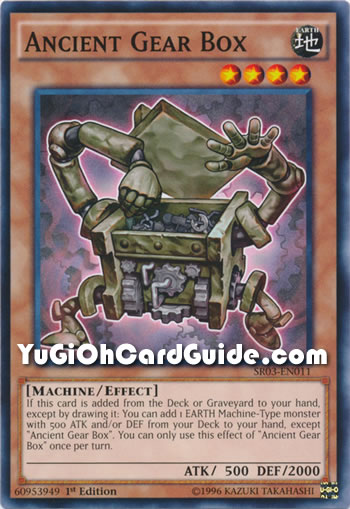 Yu-Gi-Oh Card: Ancient Gear Box