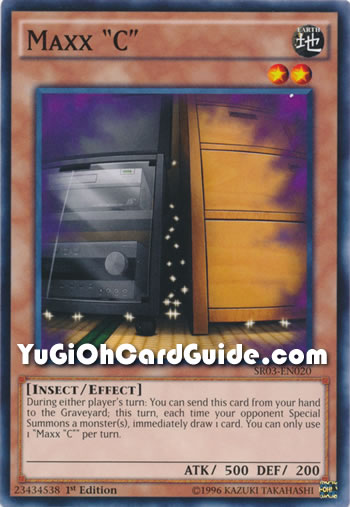 Yu-Gi-Oh Card: Maxx 