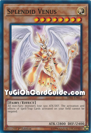 Yu-Gi-Oh Card: Splendid Venus