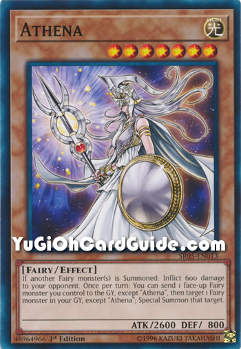 Yu-Gi-Oh Card: Athena
