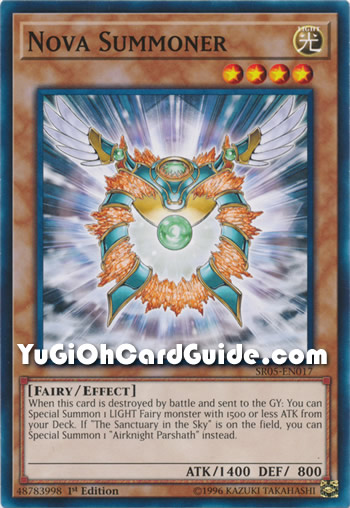Yu-Gi-Oh Card: Nova Summoner