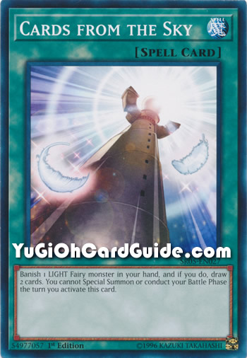 Yu-Gi-Oh Card: Cards from the Sky