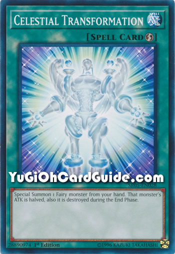 Yu-Gi-Oh Card: Celestial Transformation