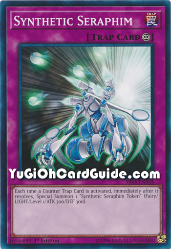 Yu-Gi-Oh Card: Synthetic Seraphim