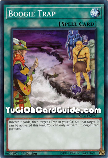 Yu-Gi-Oh Card: Boogie Trap