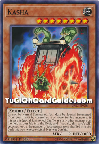 Yu-Gi-Oh Card: Kasha
