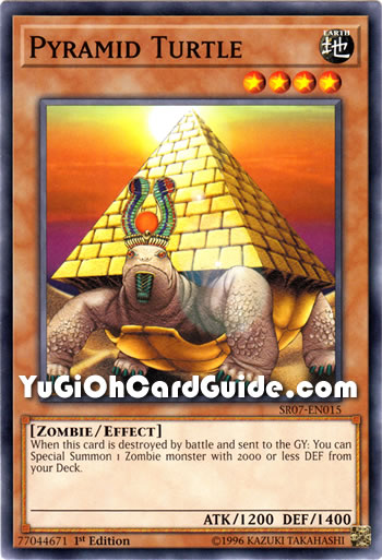 Yu-Gi-Oh Card: Pyramid Turtle