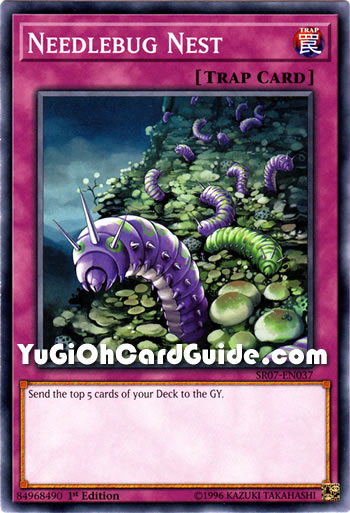 Yu-Gi-Oh Card: Needlebug Nest
