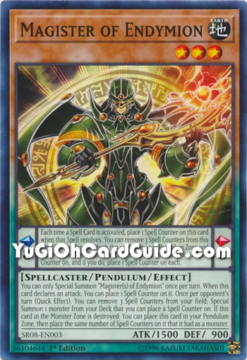 Yu-Gi-Oh Card: Magister of Endymion