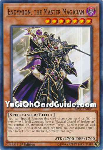 Yu-Gi-Oh Card: Endymion, the Master Magician