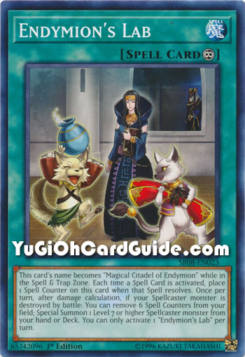 Yu-Gi-Oh Card: Endymion's Lab
