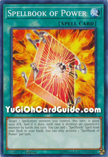 Yu-Gi-Oh Card: Spellbook of Power