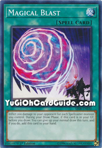 Yu-Gi-Oh Card: Magical Blast