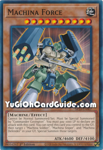 Yu-Gi-Oh Card: Machina Force